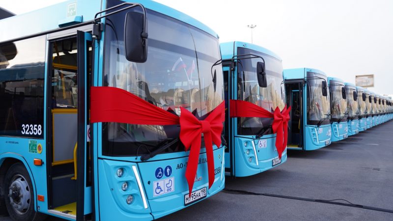 Подвижной состав Третьего Парка увеличился на 216 автобусов Минского автомобильного завода!