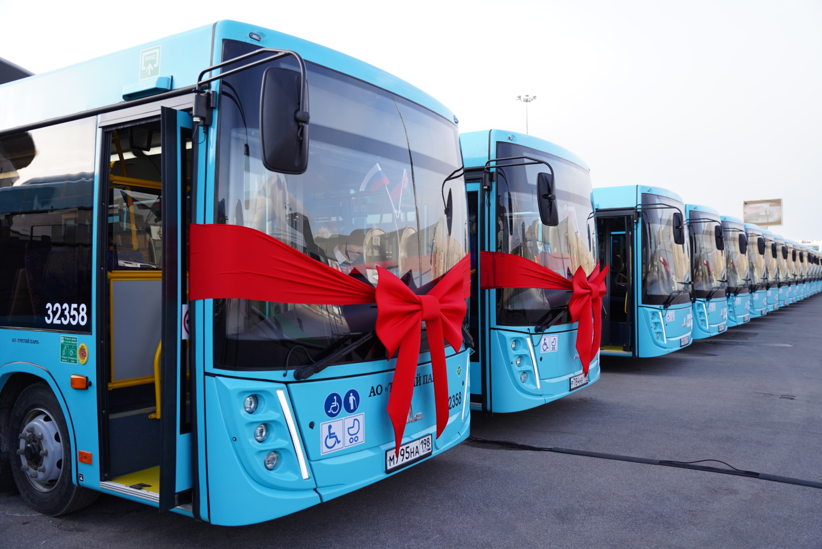 Подвижной состав Третьего Парка увеличился на 216 автобусов Минского автомобильного завода!