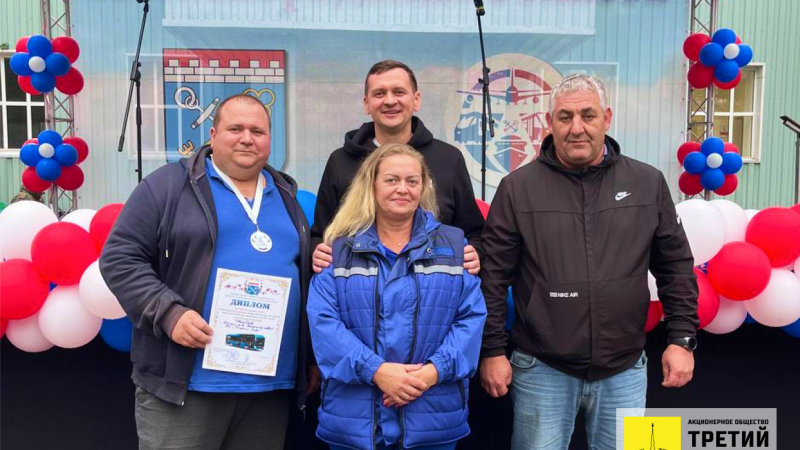 Команда АО «Третий парк» вошла в тройку лучших на конкурсе водителей автобусов!